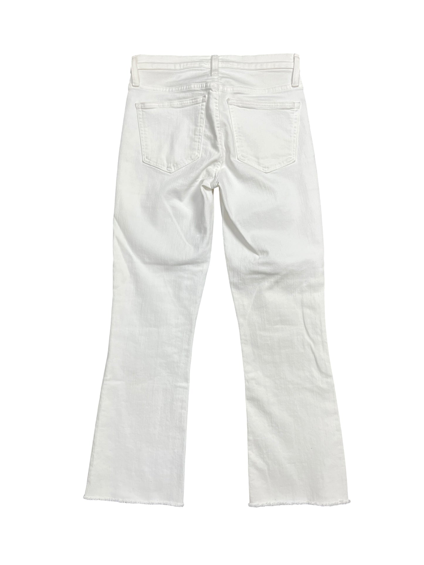 Jeans Straight By J. Crew In White Denim, Size:4