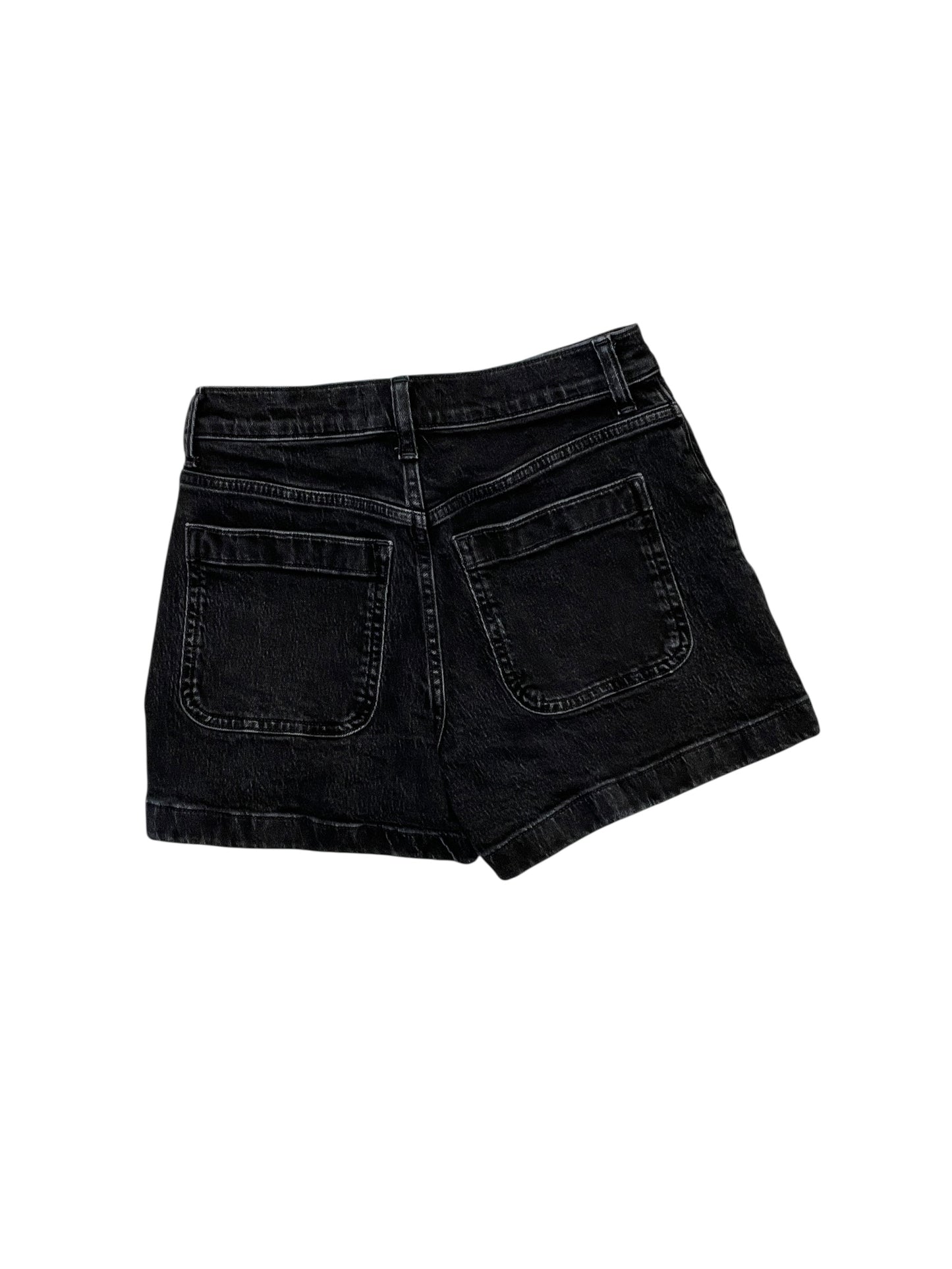 Shorts By Madewell In Black Denim, Size:Xs