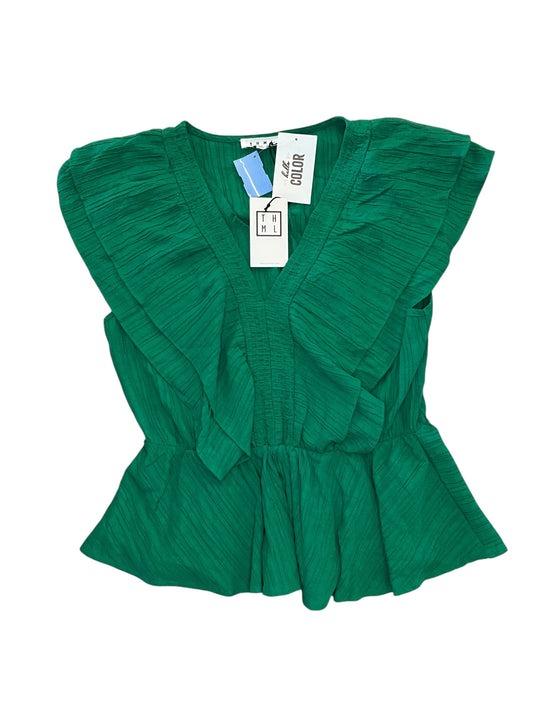 Top Sleeveless By Thml In Green, Size:L