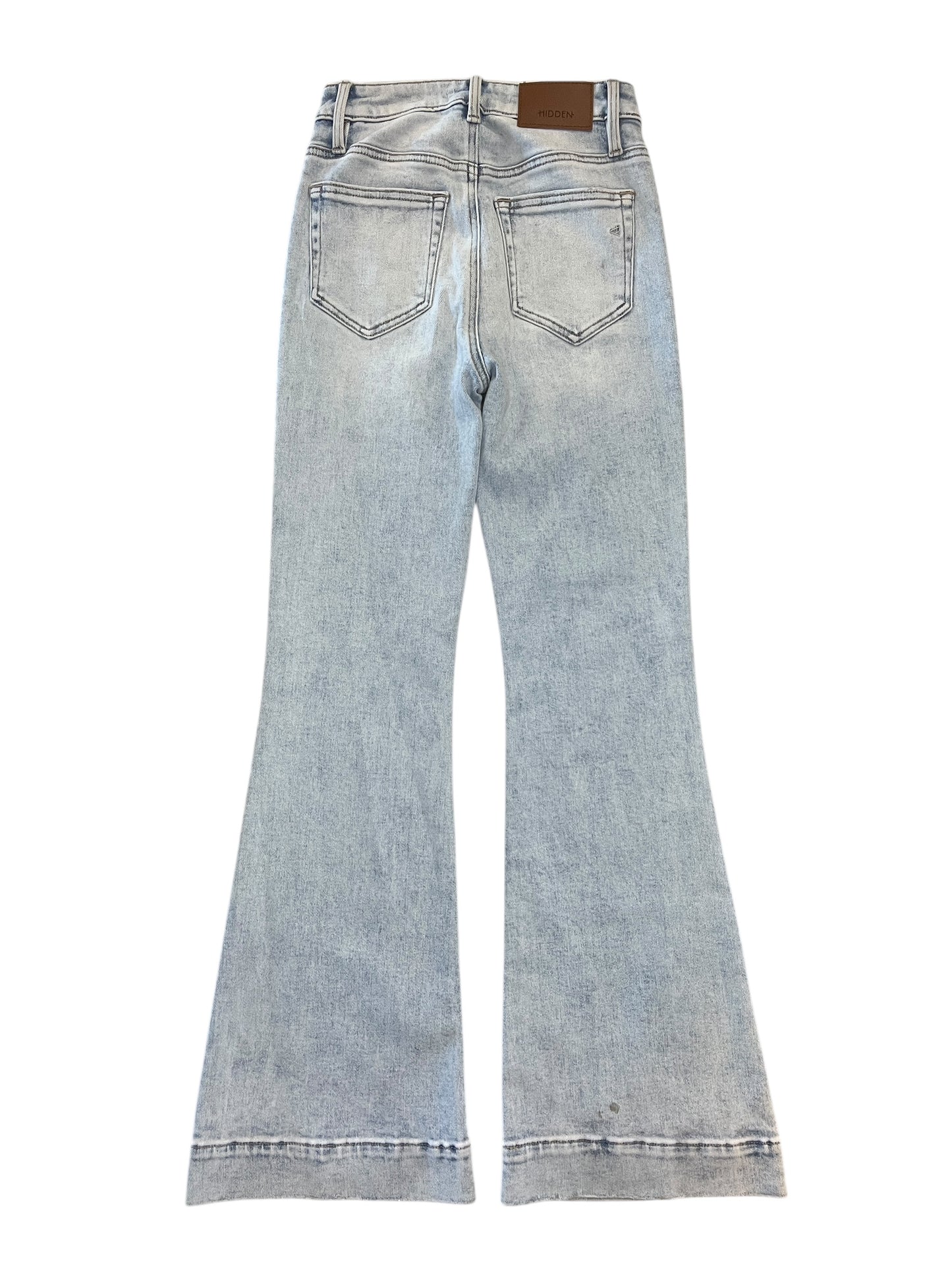 Jeans Wide Leg By Hidden In Blue Denim, Size:0
