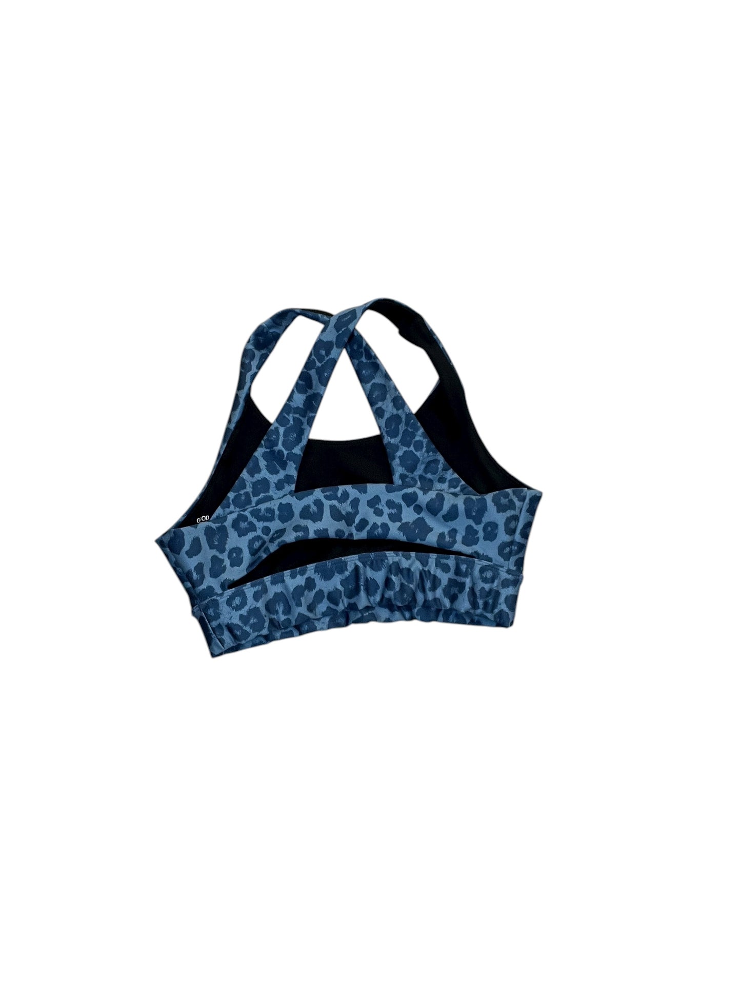 Athletic Bra By Good American In Animal Print, Size:M