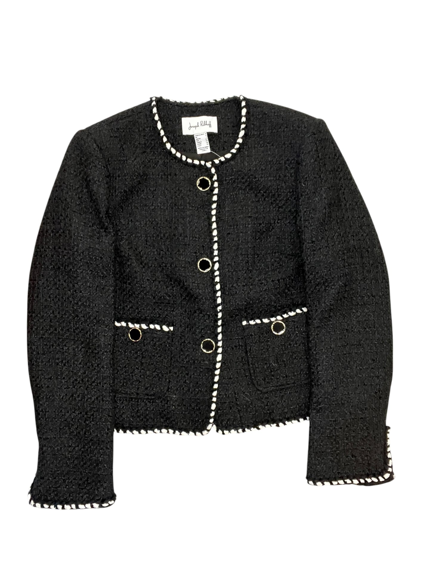Blazer By Joseph Ribkoff In Black, Size:S