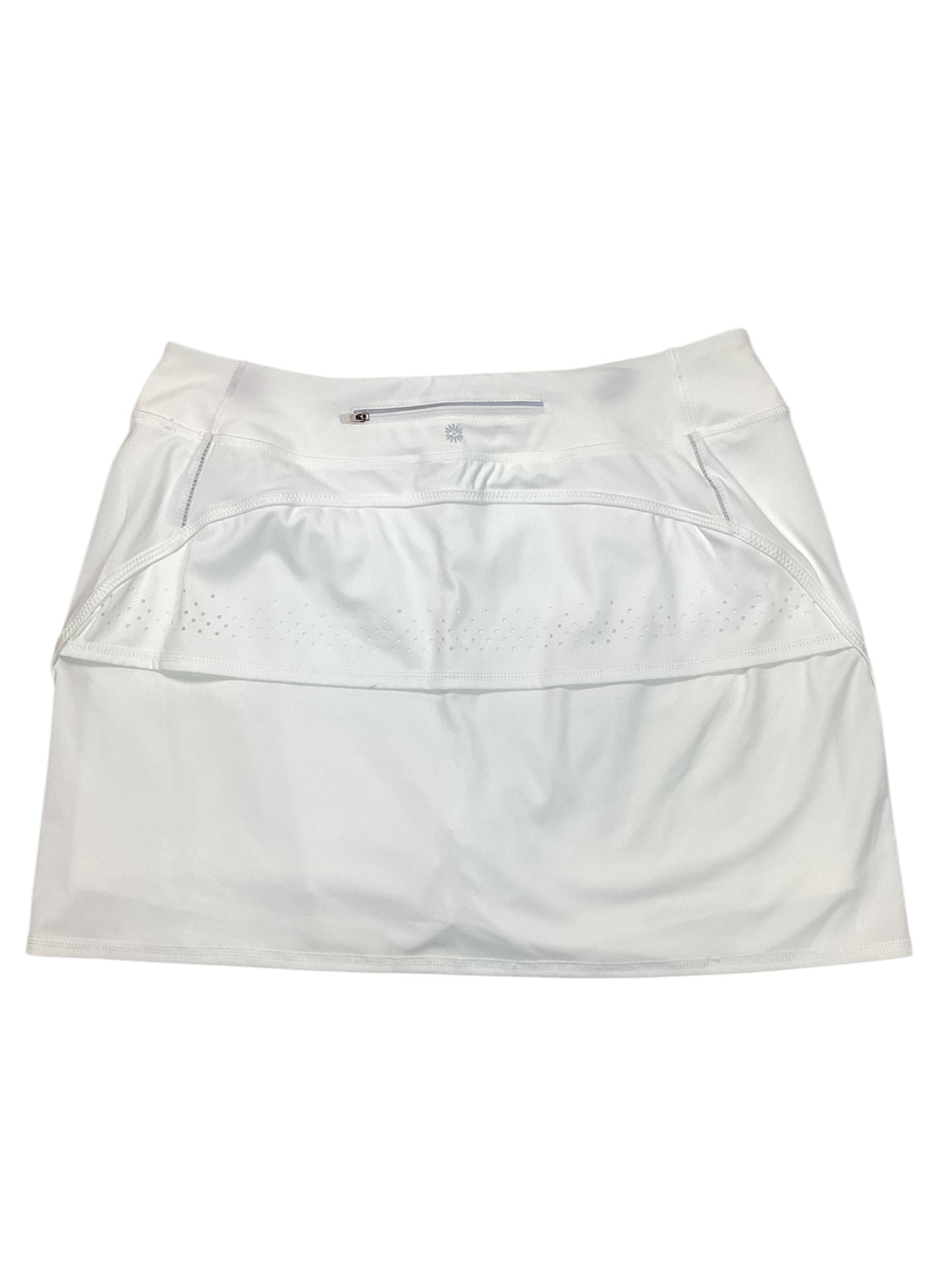 Athletic Skort By Tangerine In White, Size:Xxxl
