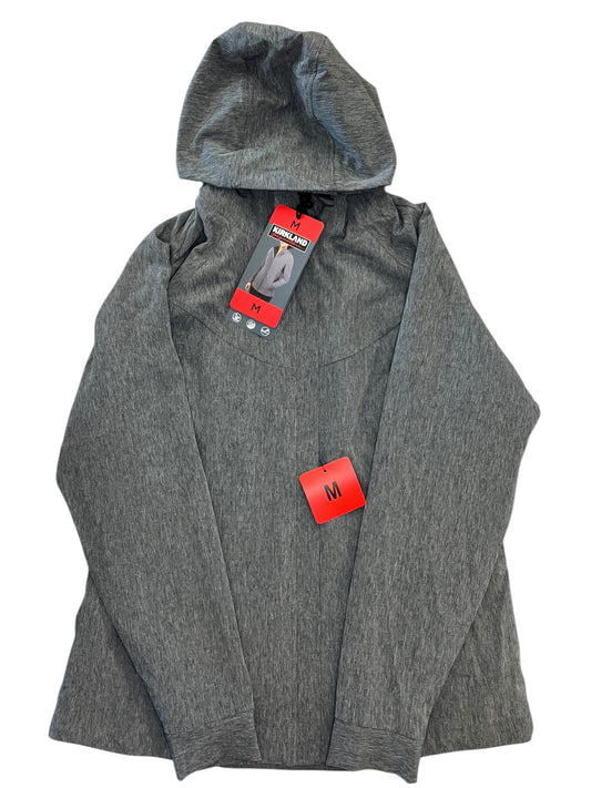 Jacket Fleece By Kirkland In Grey, Size:M