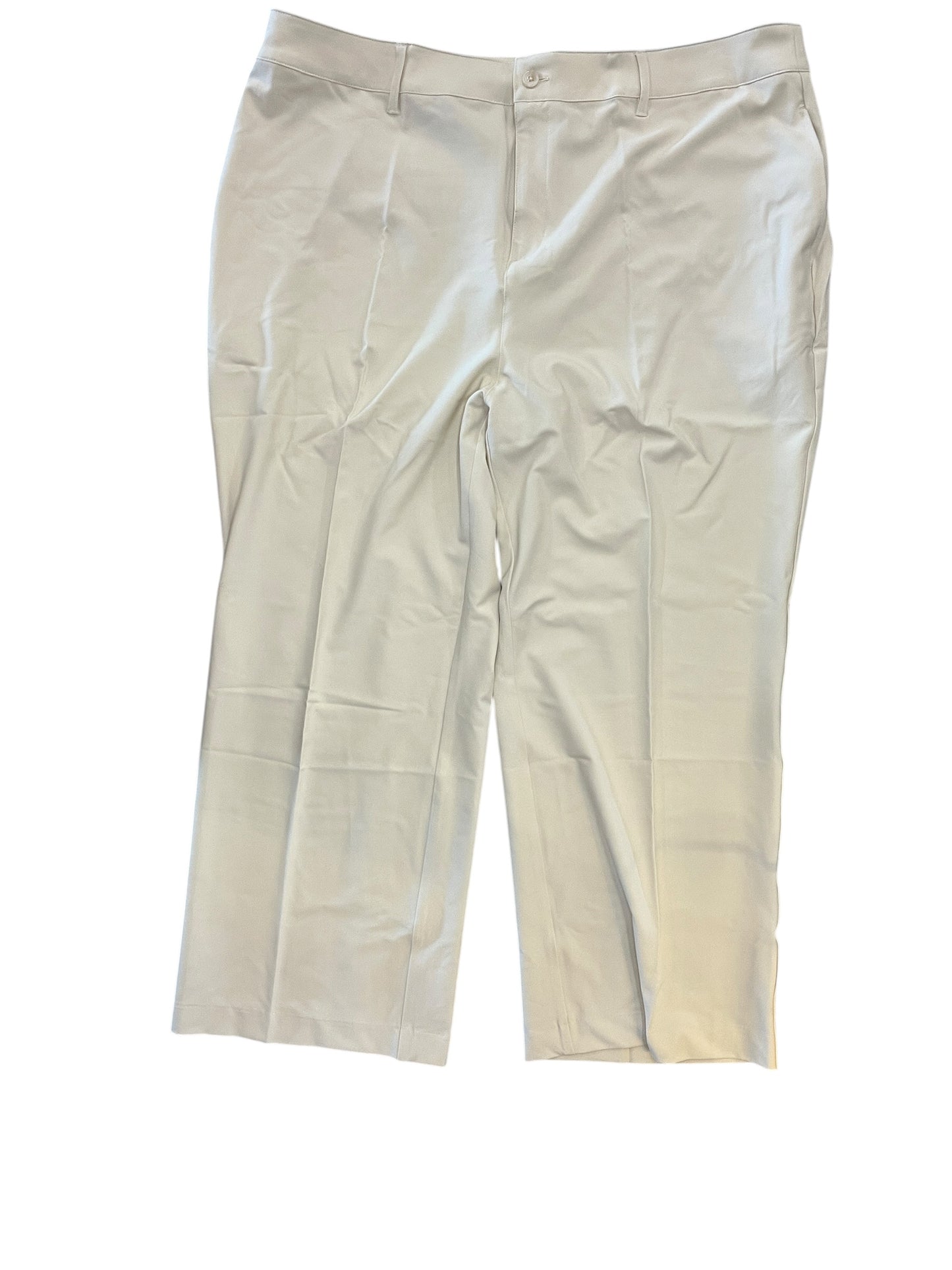 Pants Wide Leg By Clothes Mentor In Cream, Size:2X