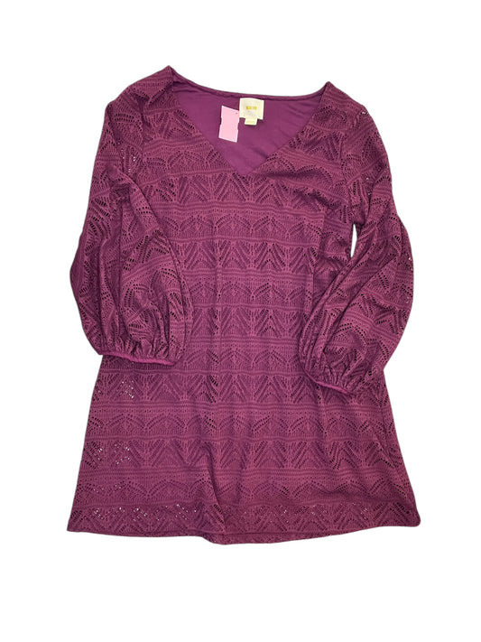 Dress Casual Short By Maeve In Purple, Size:M