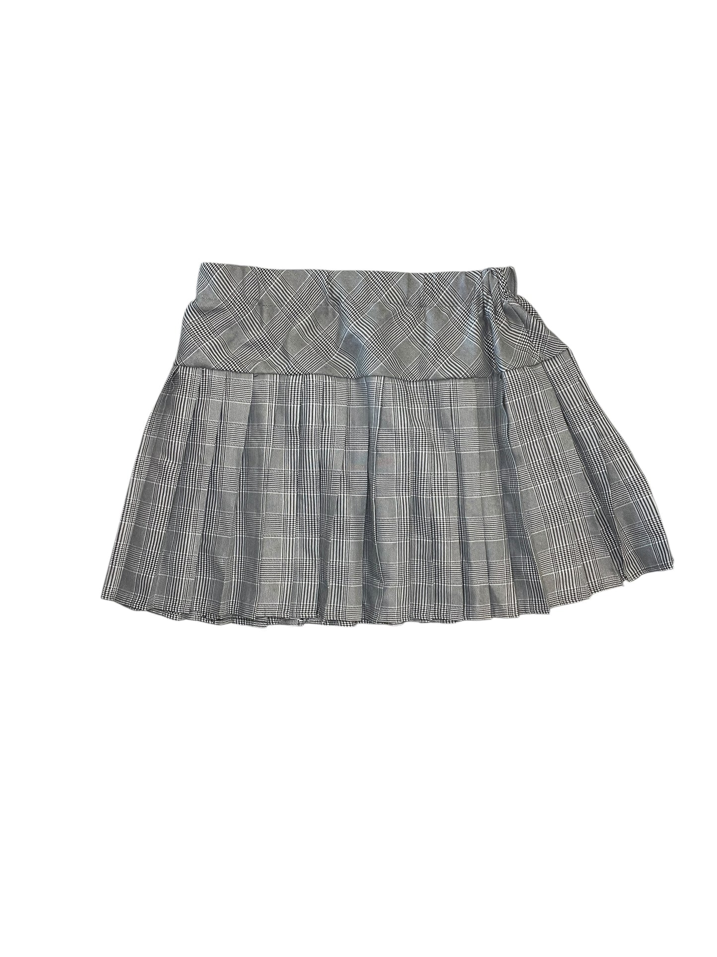 Skirt Mini & Short By Urban Coco In Black & White, Size:Xl