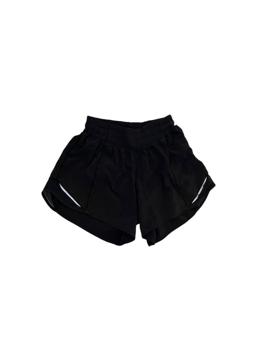 Athletic Shorts By Lululemon In Black, Size: XS
