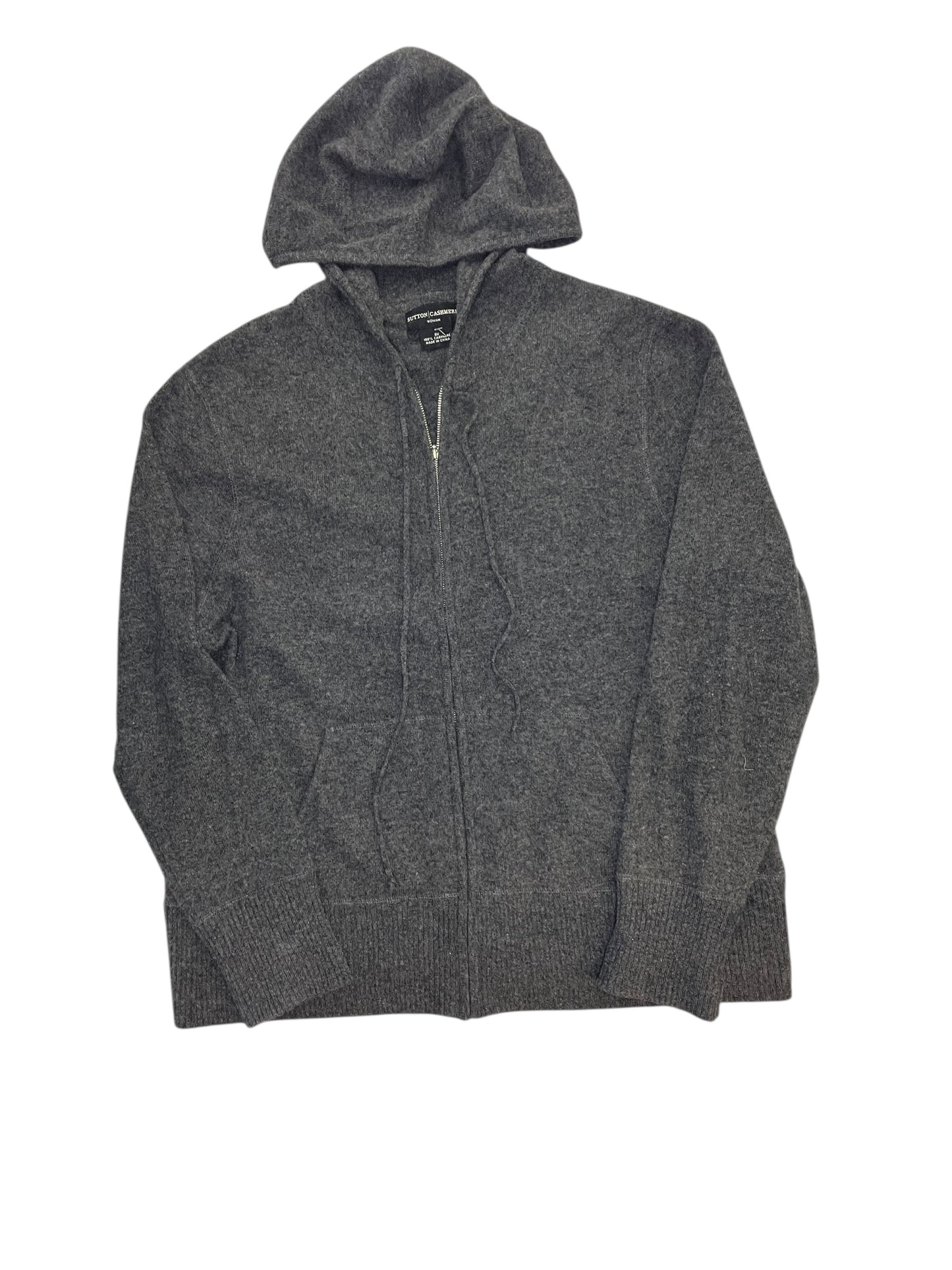 Sweatshirt Hoodie By Cmb In Grey, Size:Xl