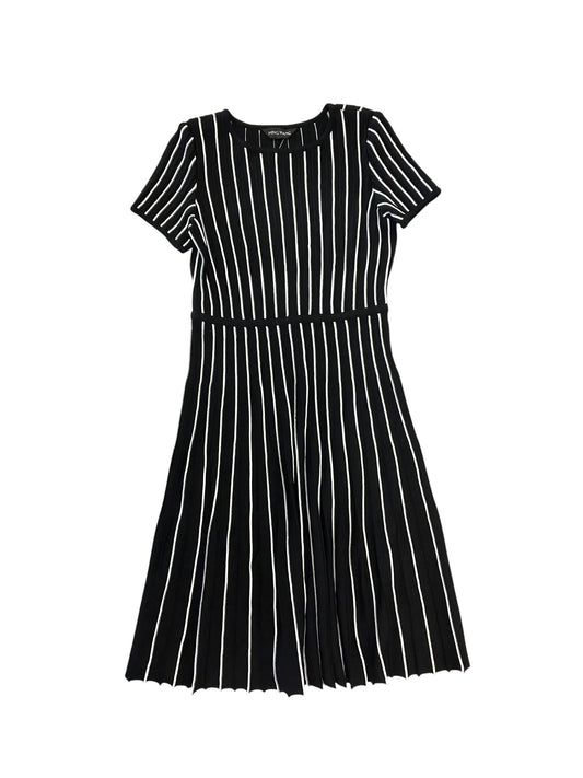 Dress Casual Midi By Ming Wang In Striped Pattern, Size:M