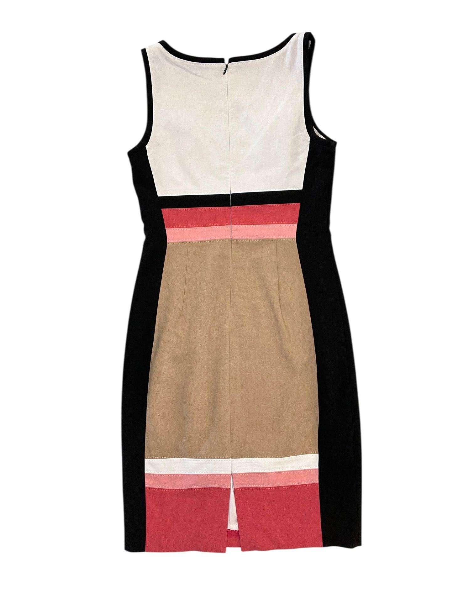 Dress Party Midi By White House Black Market In Black & White, Size:S