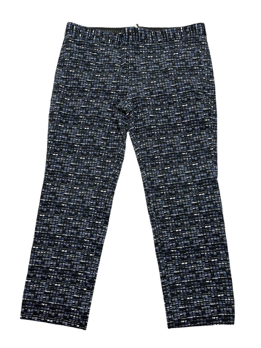 Pants Dress By Banana Republic In Black & Blue, Size:Xl