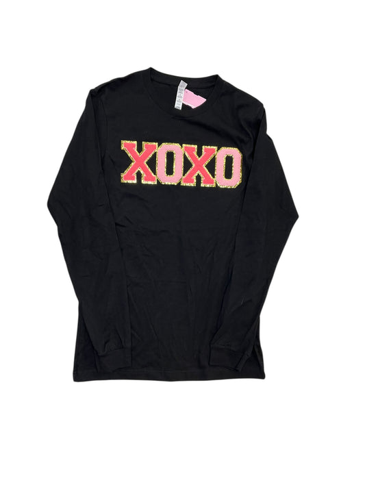 Top Ls Basic By Bella + Canvas In Black, Size:M