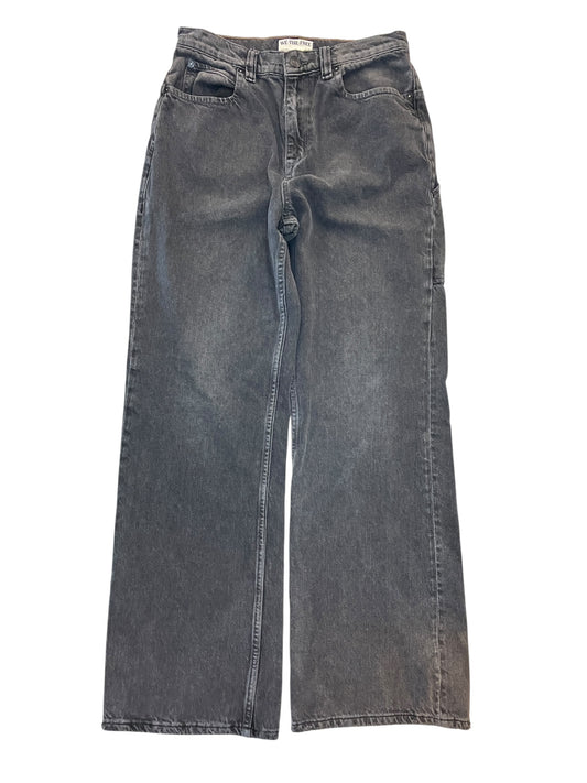 Jeans Wide Leg By We The Free In Grey Denim, Size:6