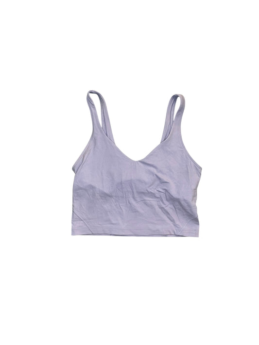 Athletic Bra By Lululemon In Purple, Size:M