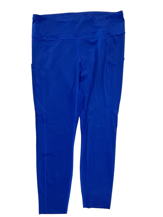 Athletic Leggings By Lululemon In Blue, Size:L