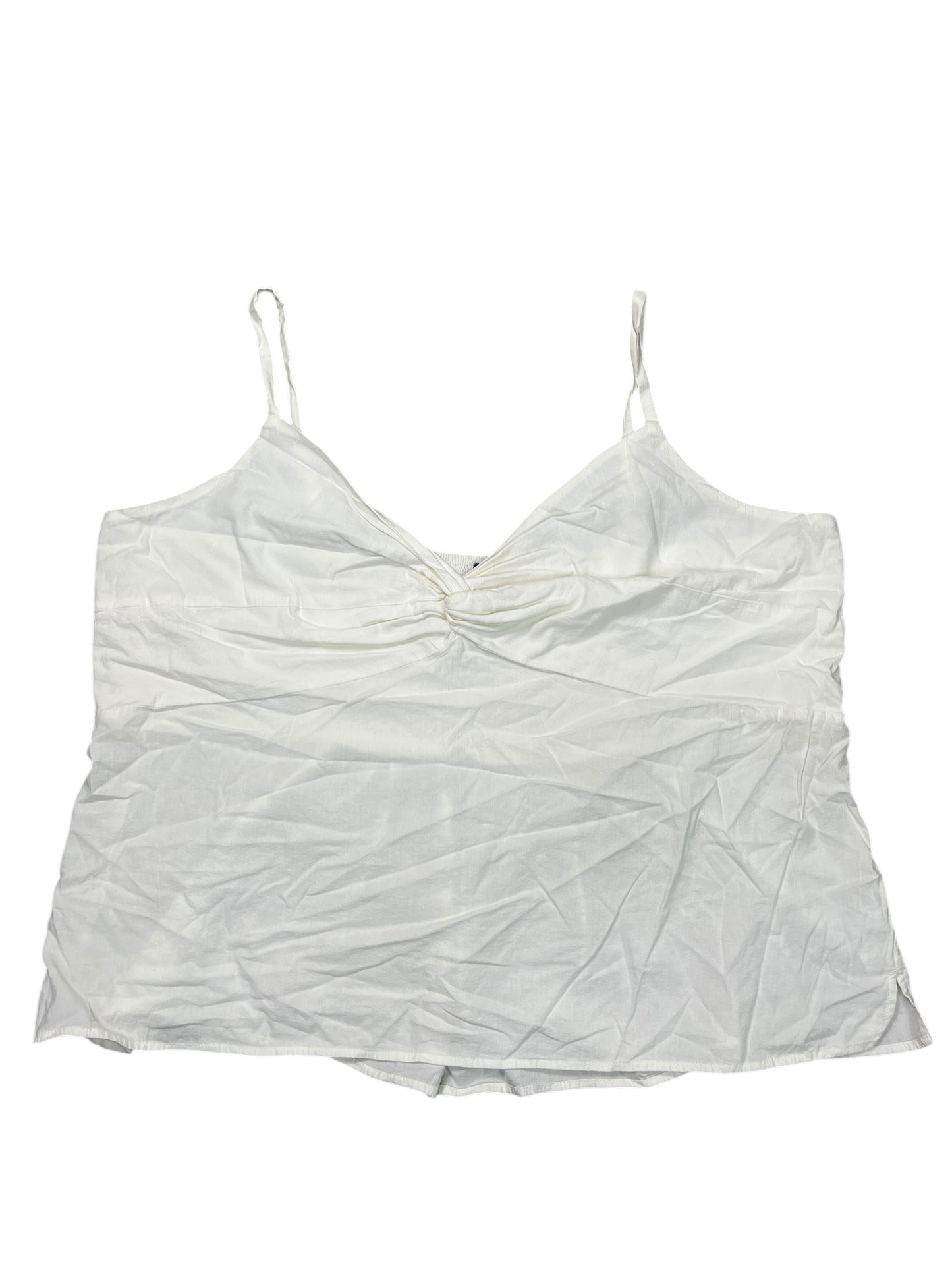 Tank Top By Old Navy In White, Size:3X