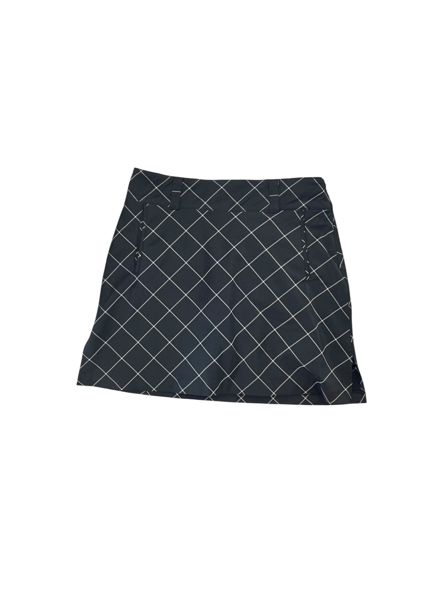 Athletic Skort By Clothes Mentor In Plaid Pattern, Size:S