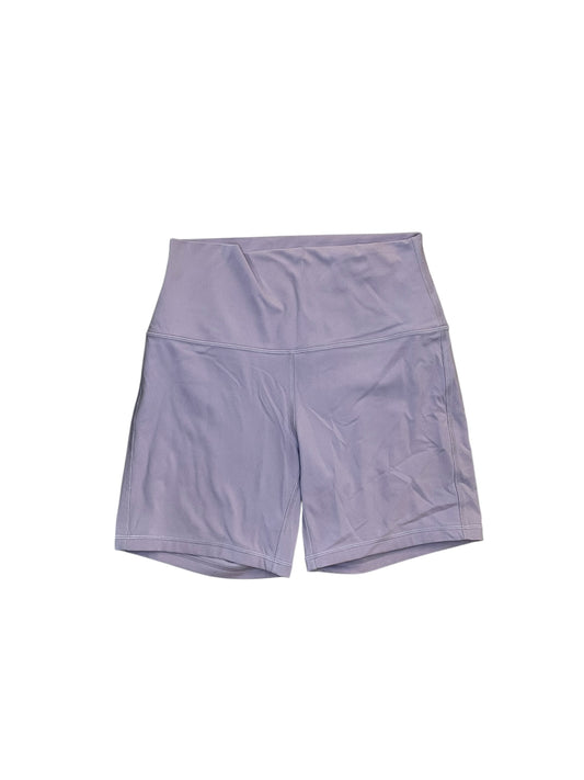 Athletic Shorts By Lululemon In Purple, Size:M