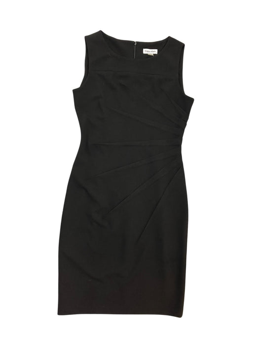Dress Work By Calvin Klein In Black, Size:S