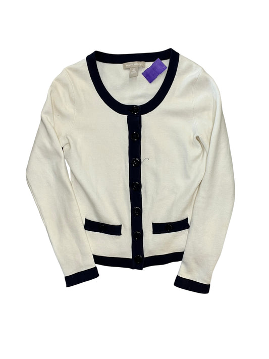 Cardigan By Banana Republic In Cream, Size:Xs
