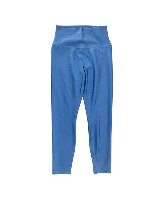 Athletic Leggings By Alo In Blue, Size:M