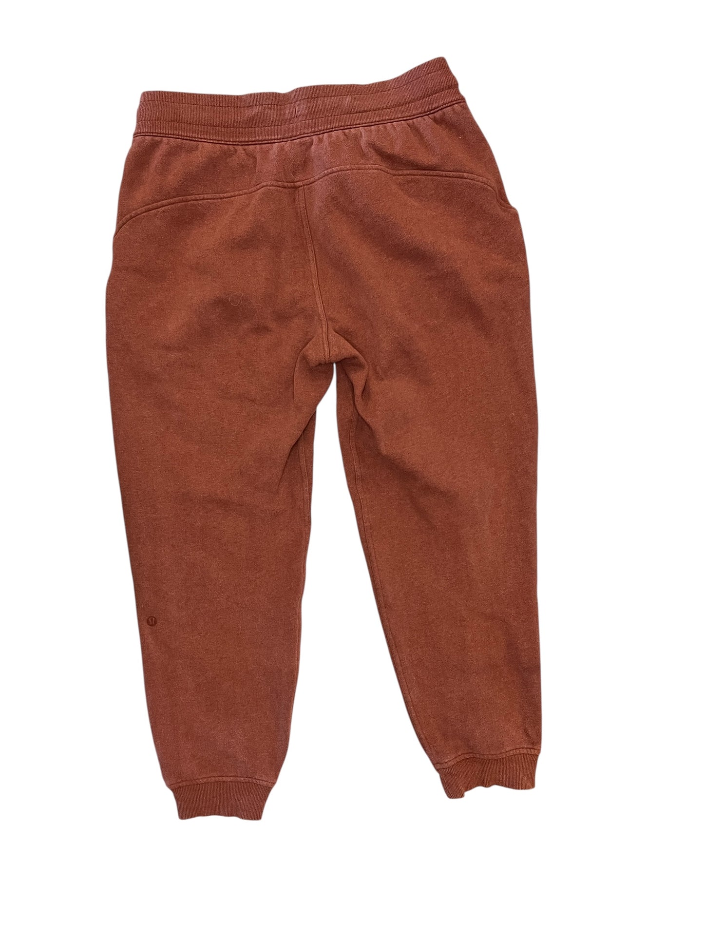Athletic Pants By Lululemon In Orange, Size:M