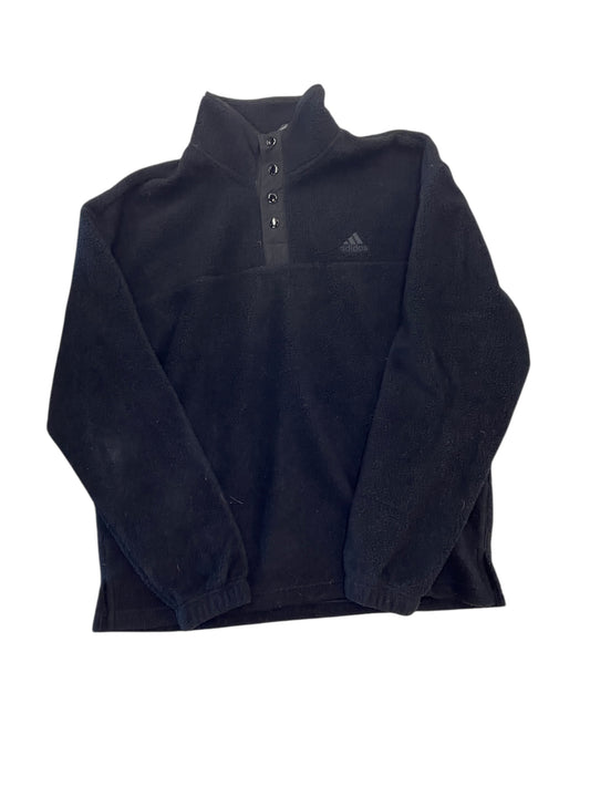 Jacket Faux Fur & Sherpa By Adidas In Black, Size:L