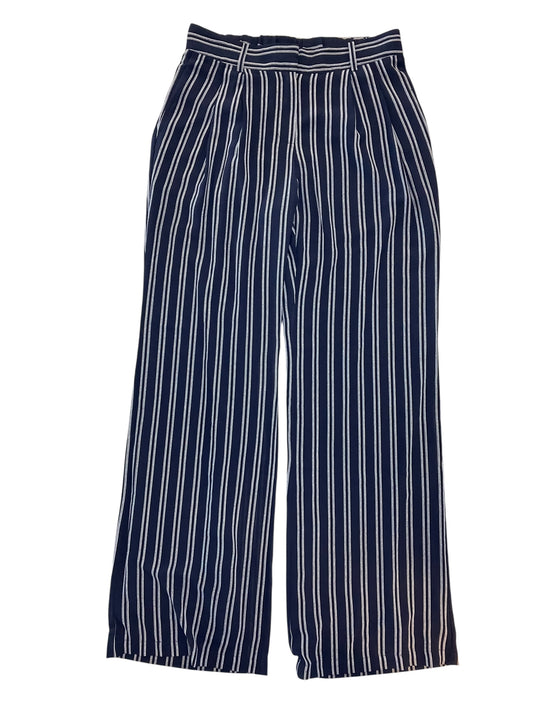 Pants Wide Leg By Michael By Michael Kors In Navy, Size:M