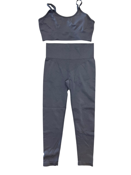 Athletic Pants 2Pc By Clothes Mentor In Grey, Size:M