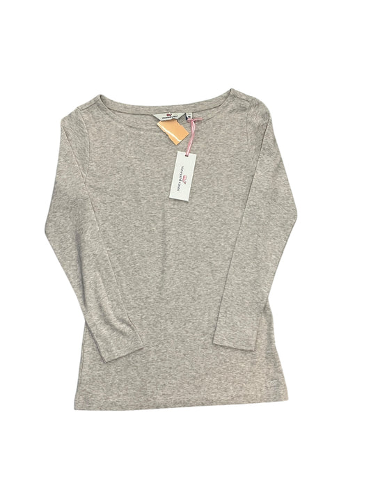 Top 3/4 Sleeve Basic By Vineyard Vines In Tan, Size:Xs