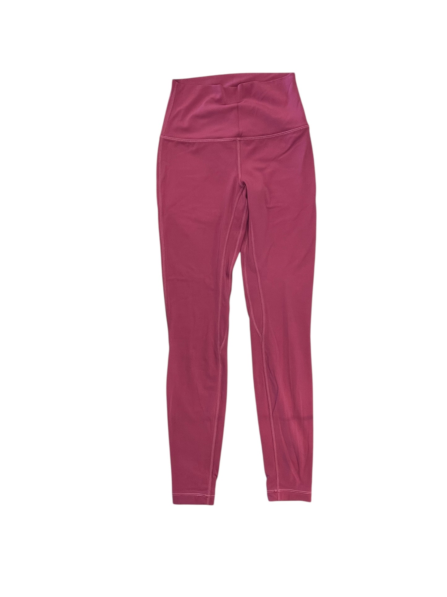 Athletic Leggings By Lululemon In Pink, Size:S