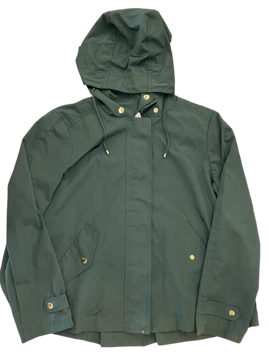 Jacket Moto By Loft In Green, Size:L