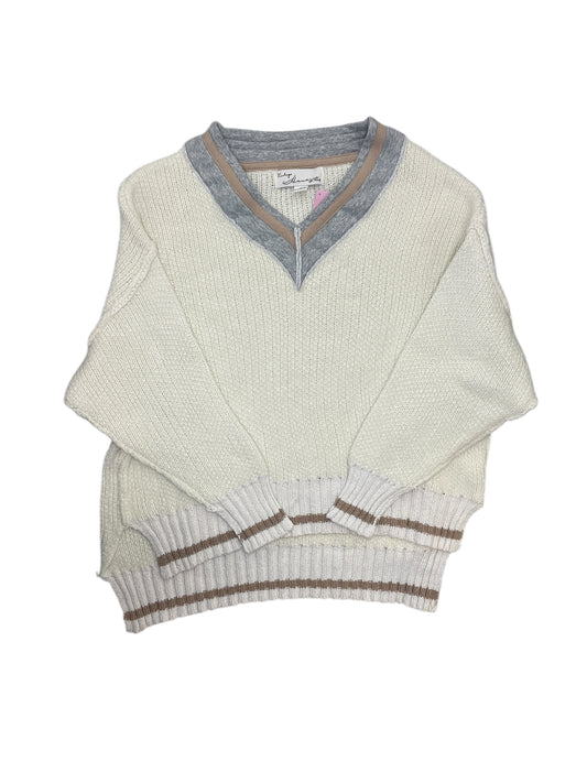Sweater By Vintage Havana In Ivory, Size:S
