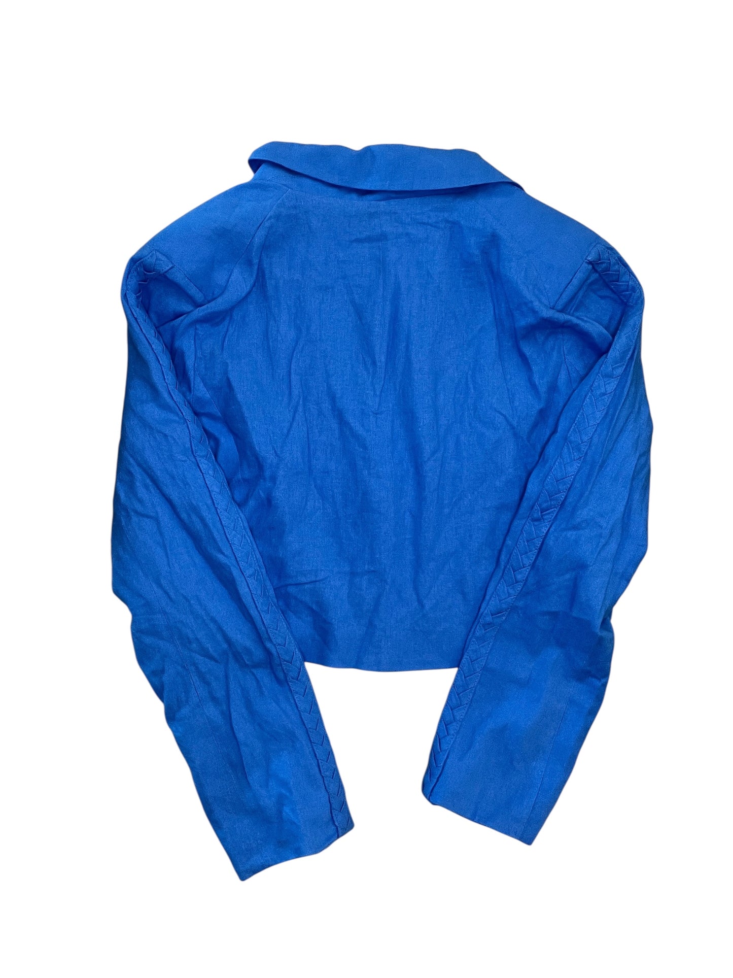 Blazer Designer By Jason Wu In Blue, Size:M
