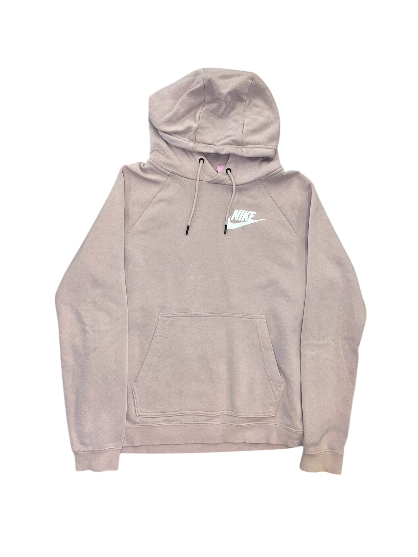 Athletic Sweatshirt Hoodie By Nike Apparel In Pink, Size:M
