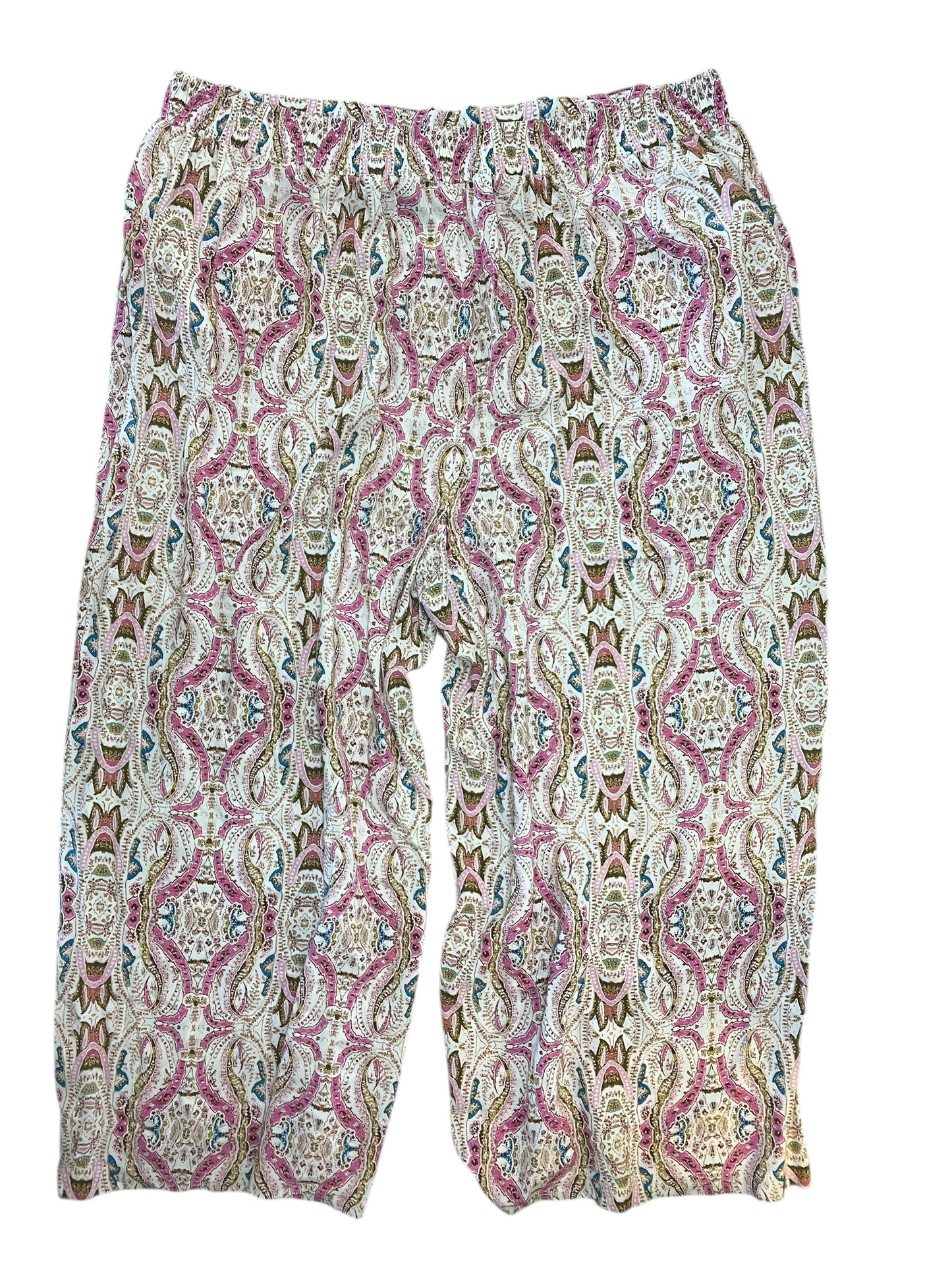 Pants Other By Lane Bryant In Paisley Print, Size:2X