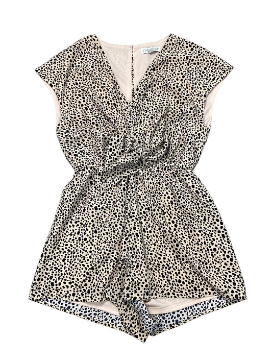 Romper By She + Sky In Beige, Size:M