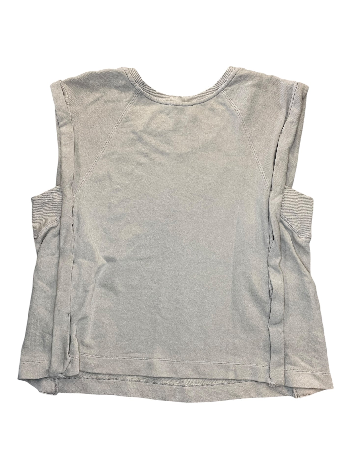Top Sleeveless By Anthropologie In Cream, Size:Xl
