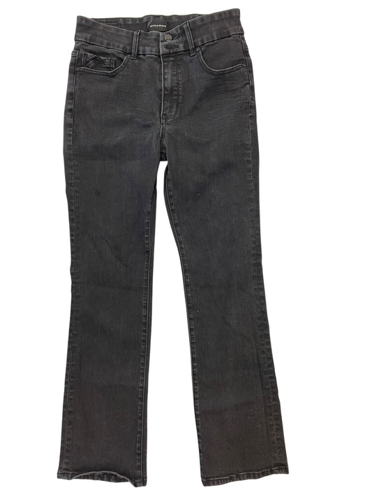 Jeans Straight By Buckle Black In Black Denim, Size:14