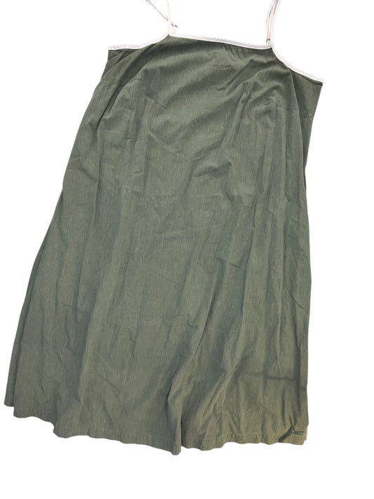 Dress Casual Midi By Ava & Viv In Green, Size:Xxl