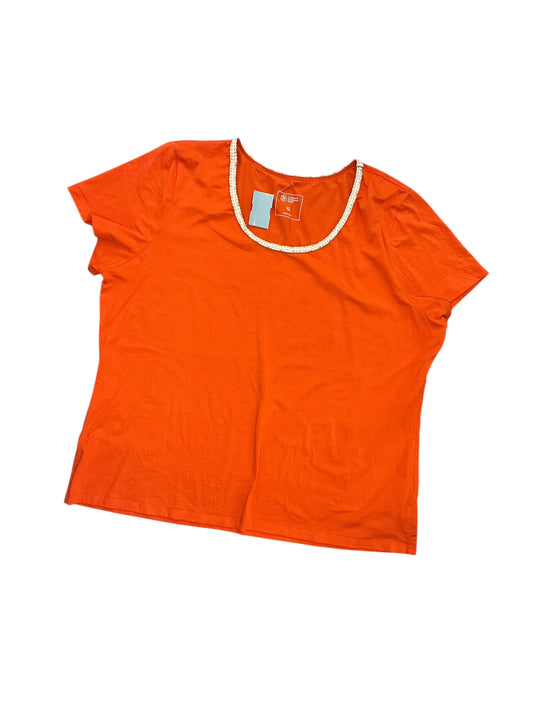 Top Ss By Candace Cameron Bure In Orange, Size:Xl
