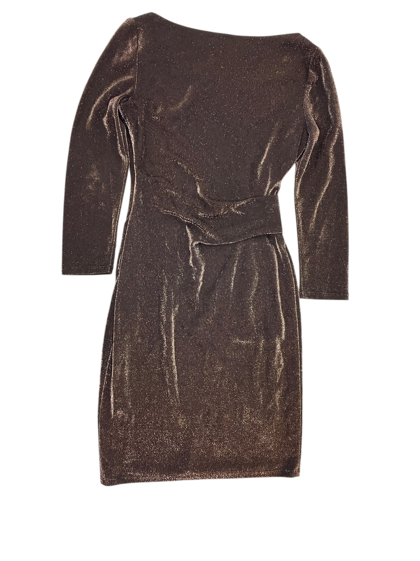 Dress Party Short By Jessica Howard In Brown, Size:S