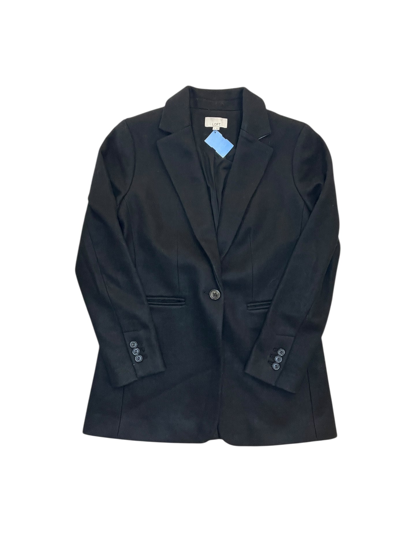 Blazer By Loft In Black, Size:Xs