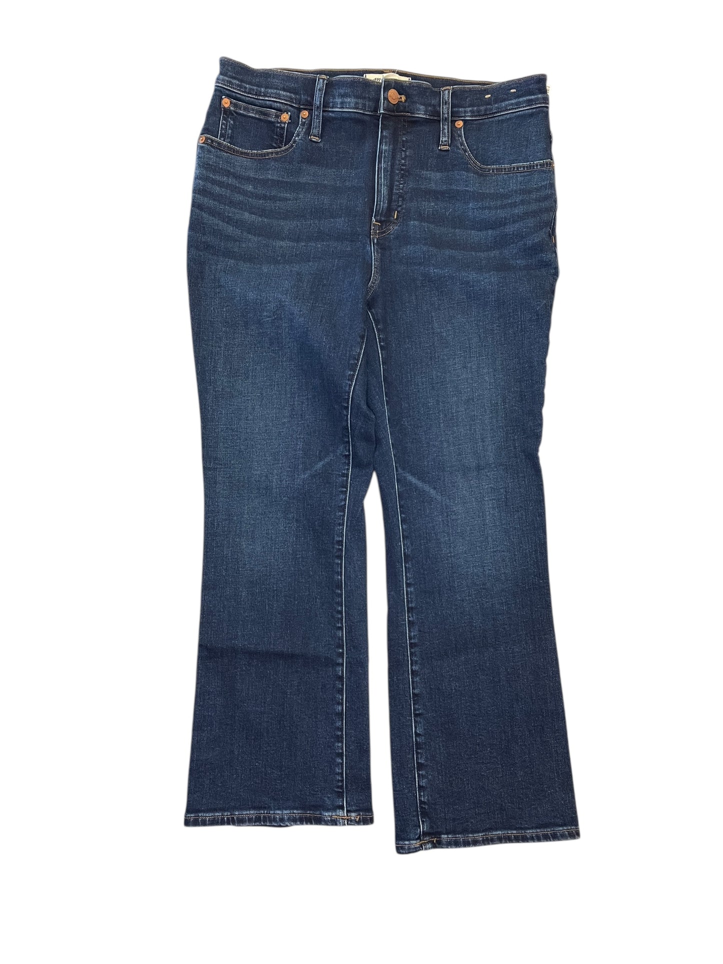 Jeans Flared By Madewell In Blue Denim, Size:10