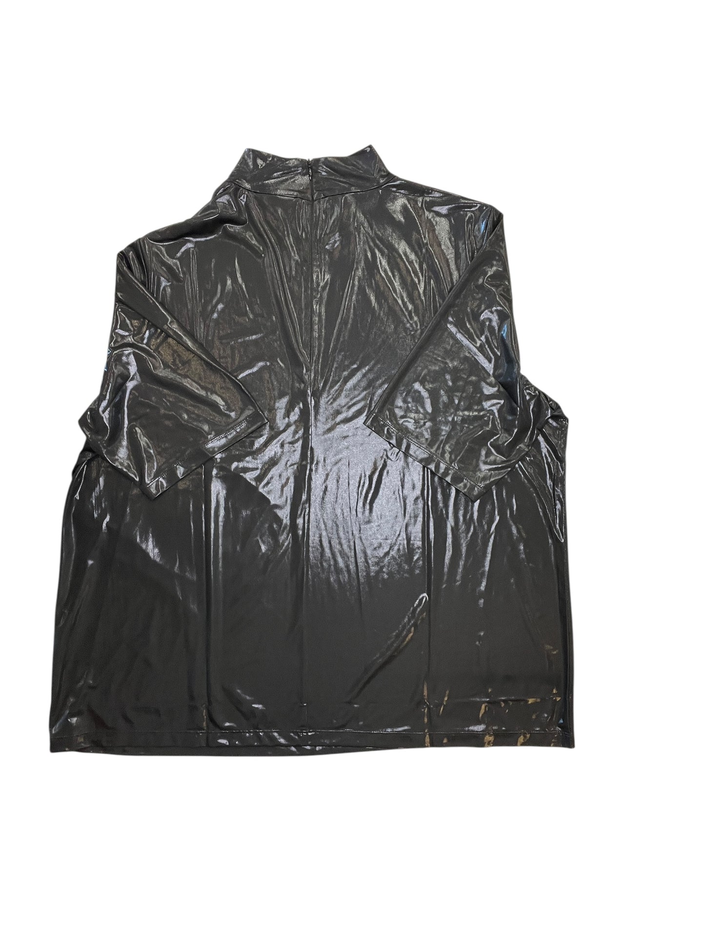 Blouse SS By Chicos In Black, Size:Xxl