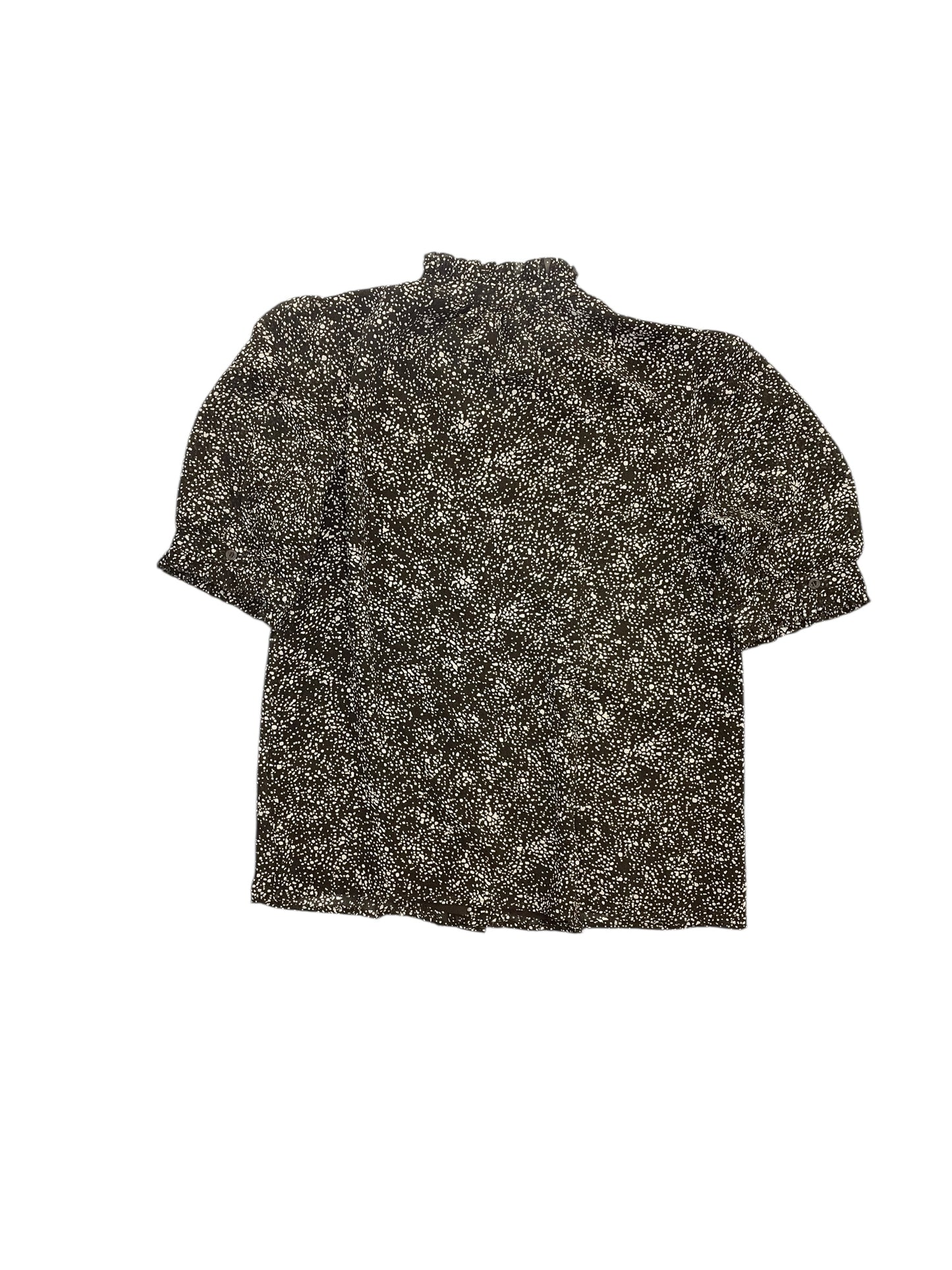 Blouse Sleeveless By Calvin Klein In Brown, Size:Xs