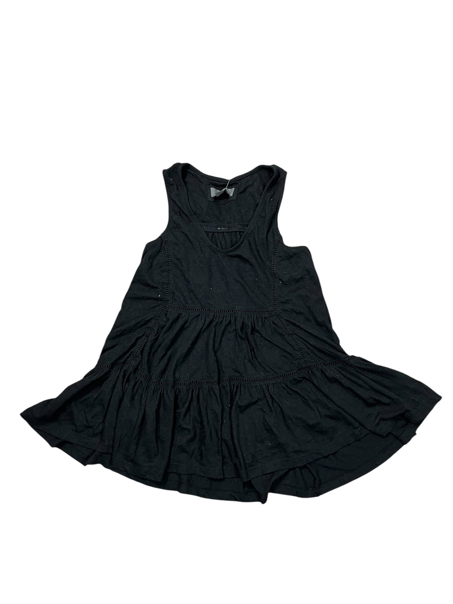 Top Sleeveless By Anthropologie In Black, Size:Xs