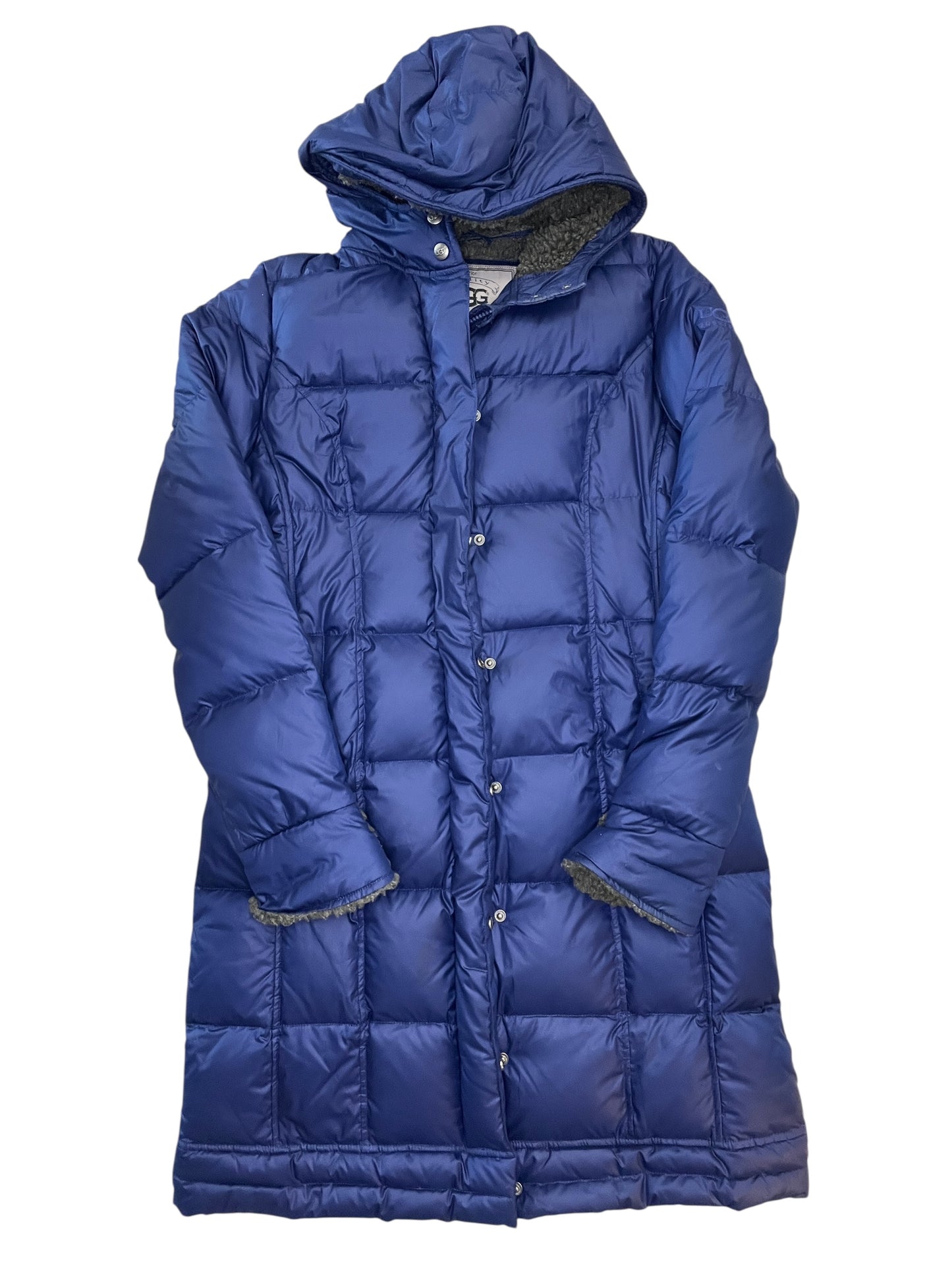 Coat Designer By Ugg In Blue, Size:S