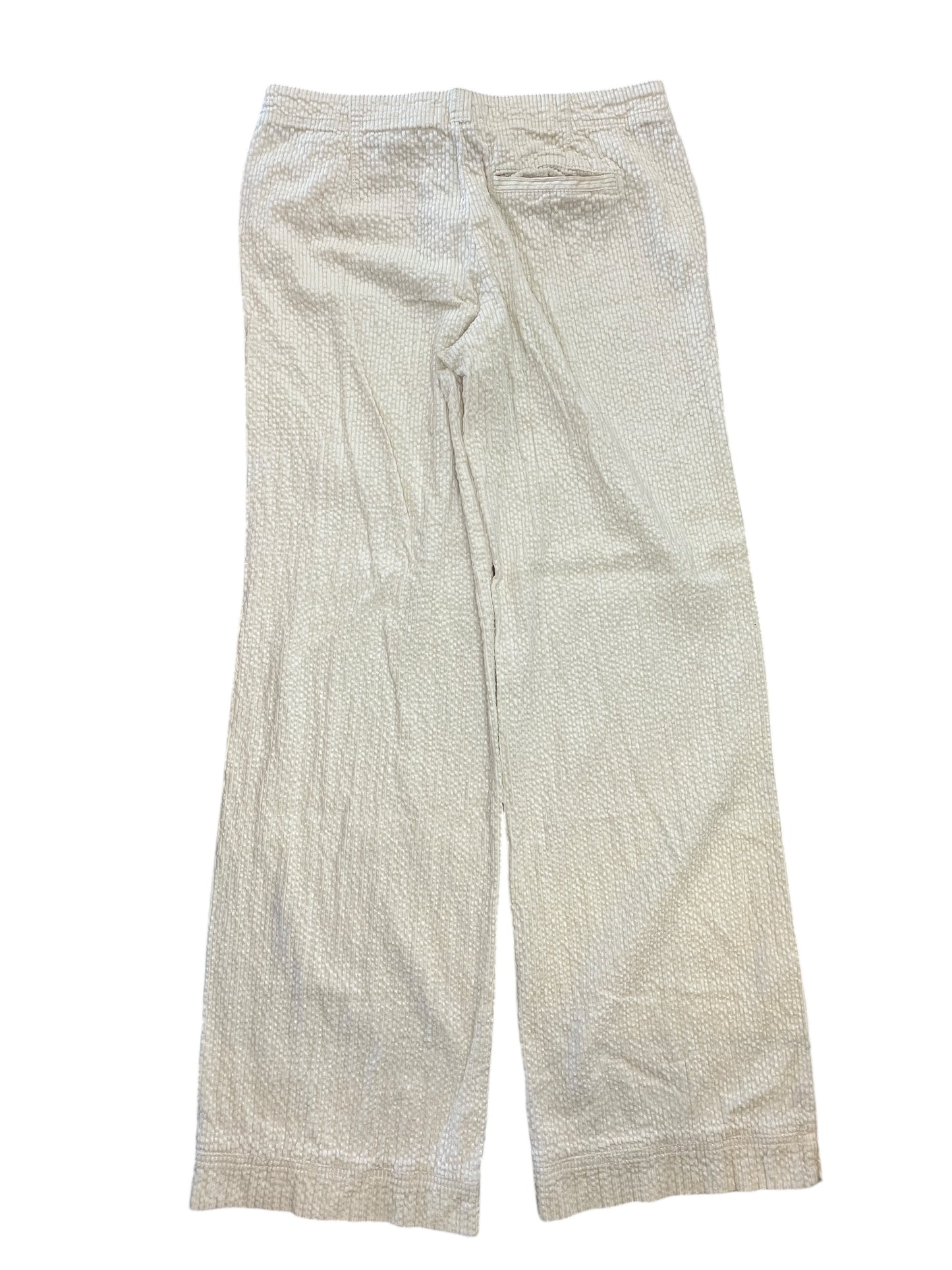 Pants Corduroy By Anthropologie In Cream, Size:S